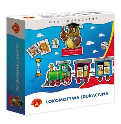 Alexander, Sowa Mądra Głowa, Lokomotywa edukacyjna, gra edukacyjna