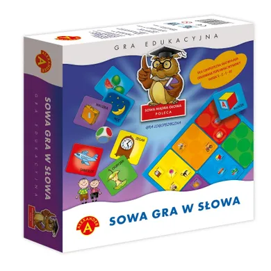 Alexander, Sowa Mądra Głowa, Sowa gra w słowa, gra edukacyjna