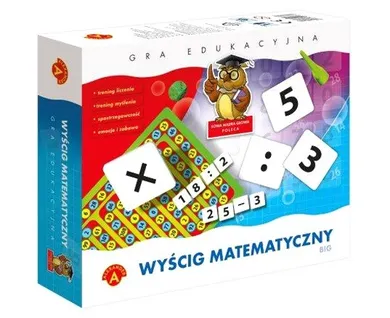 Alexander, Sowa Mądra Głowa, Wyścig matematyczny, gra edukacyjna