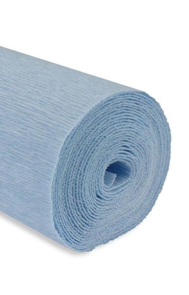 Alfa Pastello, krepina, 180g, jasna niebieska, 50-250 cm, 1 szt.