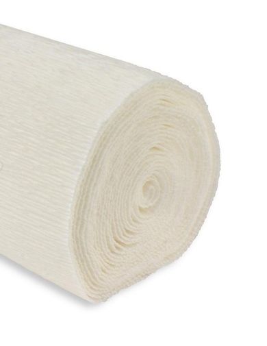 Alfa Pastello, krepina, biała, 180g, 50-250 cm