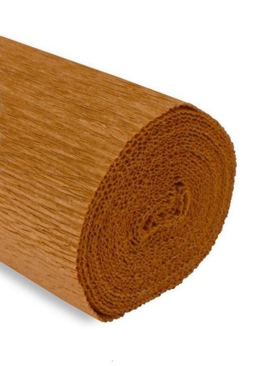 Alfa Pastello, krepina, brązowa jasna, 180g, 50-250 cm