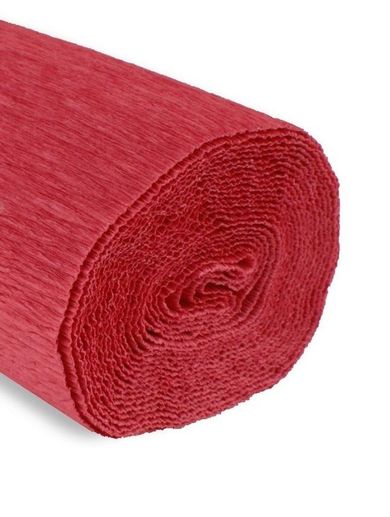 Alfa Pastello, krepina, czerwień stara, 180g, 50-250 cm