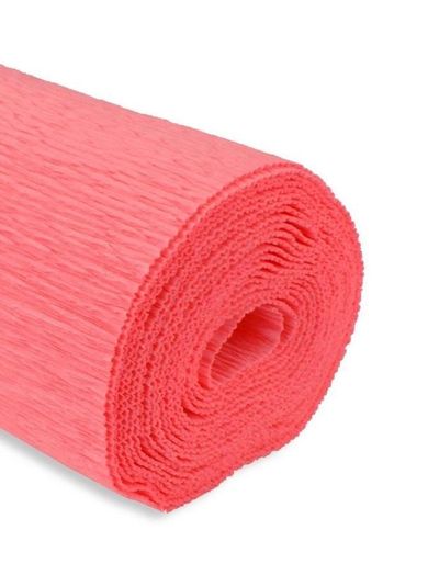 Alfa Pastello, krepina, łososiowa, 180g, 50-250 cm