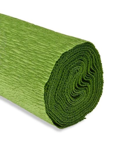 Alfa Pastello, krepina, oliwkowa, 180g, 50-250 cm