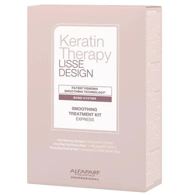 Alfaparf, Keratin Therapy Lisse Design Smoothing Treatment Kit, zestaw do keratynowego prostowania włosów