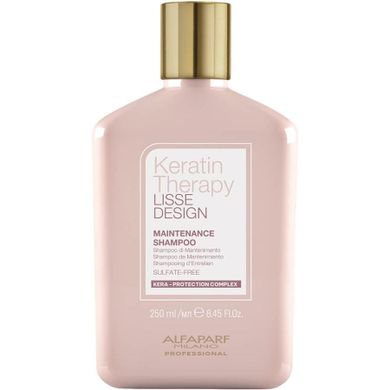 Alfaparf, Keratin Therapy Lisse Design, szampon po keratynowym prostowaniu włosów, 250 ml