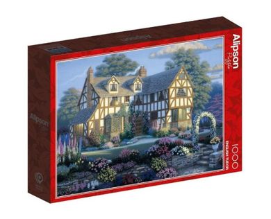Alipson, Angielska chata, puzzle, 1000 elementów