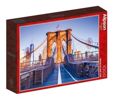 Alipson, Nowy York, Most Brookliński, puzzle, 1000 elementów