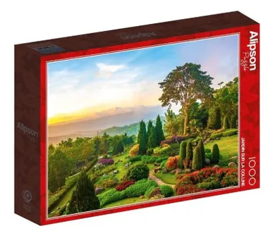 Alipson, Ogród na wzgórzu, puzzle, 1000 elementów
