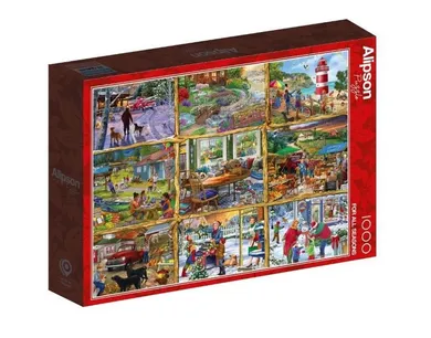 Alipson, Wszystkie pory roku, puzzle, 1000 elementów