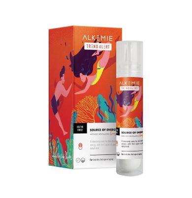 Alkemie, Use The Force Source Of Energy Intensely Revitalizing Booster, intensywnie rewitalizująca emulsja do twarzy, 30 ml