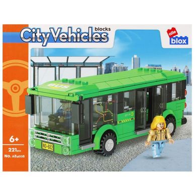 Alleblox, City, Bus, klocki konstrukcyjne, 221 elementów