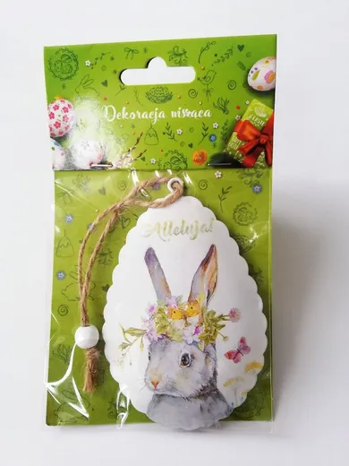 Alleluja, metalowa zawieszka