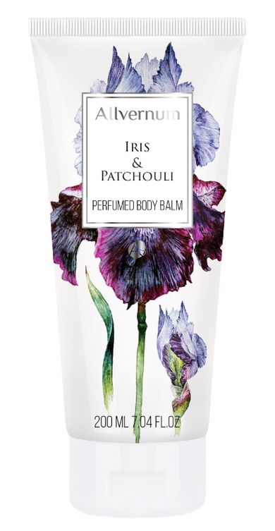 Allvernum, Iris & Patchouli, balsam do ciała perfumowany, 200 ml