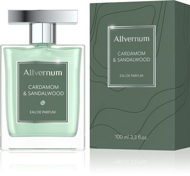 Allvernum Men, Cardamom & Sandalwood, woda pefumowana, 100 ml