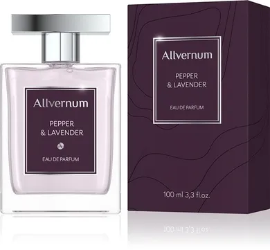 Allvernum Men, Pepper & Lavender, woda pefumowana, 100 ml