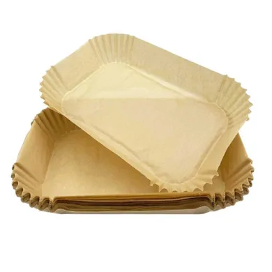 Alpenburg, wkład papierowy do frytownicy prostokątny, 22-14 cm, 50 szt.