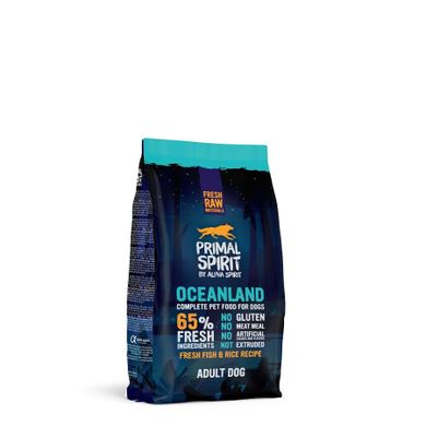 Alpha Spirit, Oceanland 65%, sucha karma dla psa, 1kg