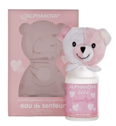 Alphanova Bebe, hypoalergiczna woda zapachowa, Louna Rose, 100 ml