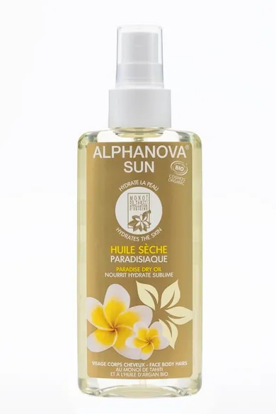 Alphanova Sun, bio olejek w sprayu utrwalający opaleniznę, 125 ml