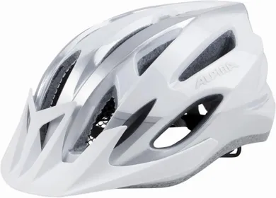 Alpina, kask rowerowy, biało-srebrny, 54-58 cm