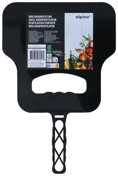 Alpina, ręczna dmuchawa do rozpalania grilla, kominka, ogniska