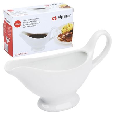 Alpina, sosjerka porcelanowa, 250 ml