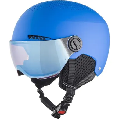 Alpina, Zupo Visor Q Lite, kask narciarski, niebieski, rozmiar 54-58 cm
