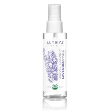 Alteya, Organic Bulgarian Lavender Water, organiczna woda lawendowa w sprayu, 100 ml