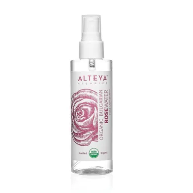 Alteya, Organic Bulgarian Rose Water, organiczna, woda, różana w sprayu, 100 ml