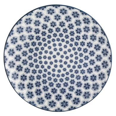 Altom Design, Arabeska, talerz porcelanowy, płytki, 26 cm