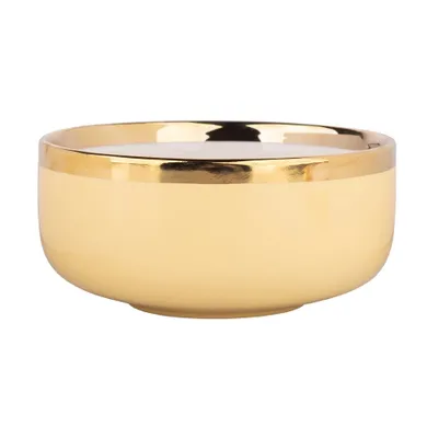 Altom Design, Aurora, Gold, miska, 14 cm, 500 ml, waniliowa