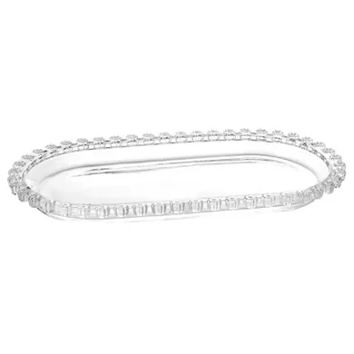 Altom Design, Bloom, patera szklana, owalna, 25-13 cm