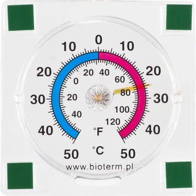 Altom Design, Browin, termometr bimetaliczny przyklejany na szybę, 7,7-7,7 cm