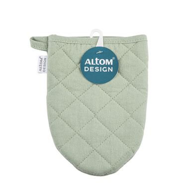 Altom Design, chwytak kuchenny, 100% bawełna, szałwia, 14-20 cm