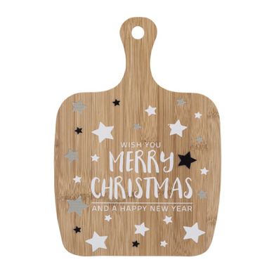 Altom Design, deska bambusowa, 33-23-1,5 cm, merry christmas