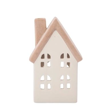 Altom Design, domek porcelanowy na tealight, 8-6,5-13 cm