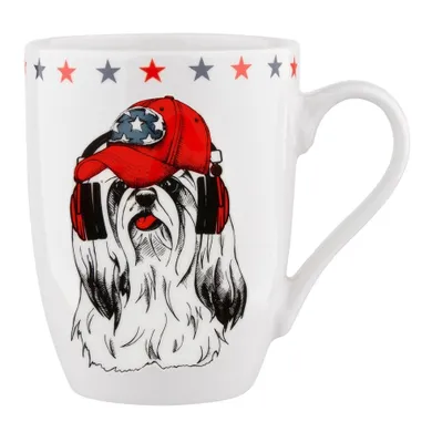Altom Design, Easy Morning, kubek baryłka, Maltańczyk, 300 ml