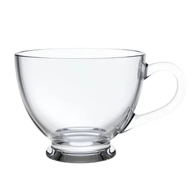 Altom Design, filiżanka szklana na stopce, 420 ml