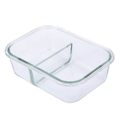 Altom Design, Fresh, pojemnik podwójny z pokrywką, prostokątny, 0,65l, 17,6-13,1-6,4 cm