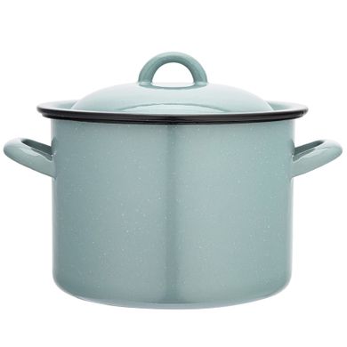 Altom Design, garnek prosty, szałwiowy nakrapiany, 3,3l, 18-14 cm