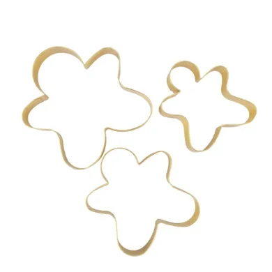 Altom Design, komplet 3 wykrawaczy nierdzewnych do ciastek, ciastuś