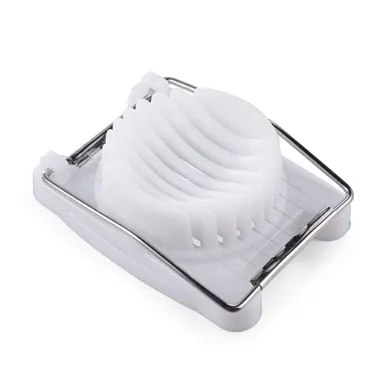 Altom Design, krajacz do jaj, biały, 8-10,5 cm