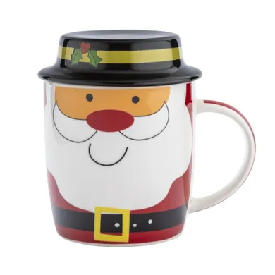 Altom Design, kubek mikołaj z pokrywką, 400 ml