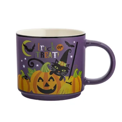 Altom Design, kubek prosty, trick or treat, 420 ml