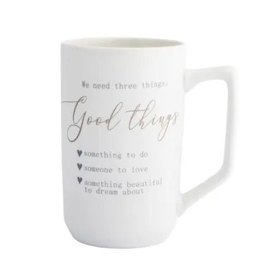 Altom Design, kubek prosty, wysoki, good things, 550 ml