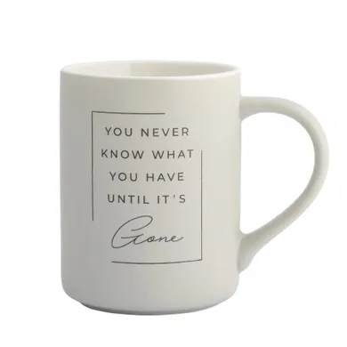 Altom Design, kubek prosty, you never know, 410 ml