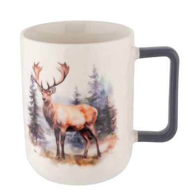 Altom Design, kubek wysoki nbc, 450 ml, jeleń