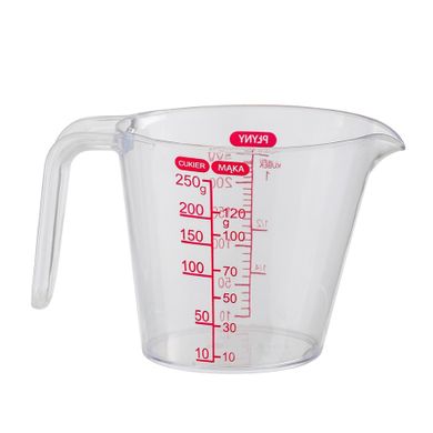 Altom Design, kubek z miarką, biały, 0,25l